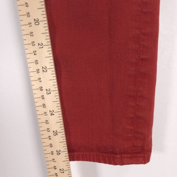 AG ADRIANO GOLDSCHMIED The‎ Stevie Ankle Slim Straight Leg Jeans USA🇺🇸MADE 28R - Picture 8 of 12